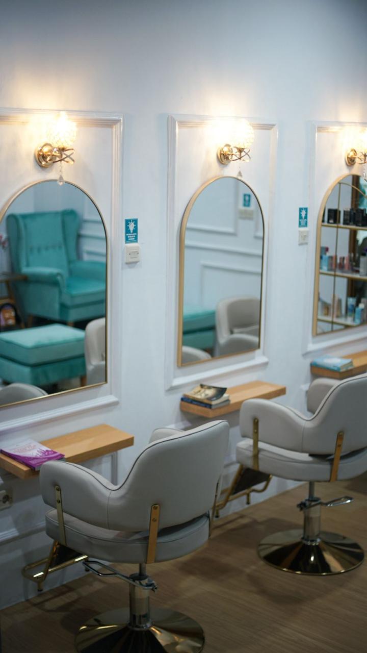 Proses Hijab Hair Treatment di Inner Salon Muslimah